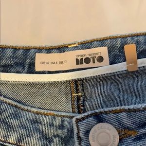 TopShop maternity jeans